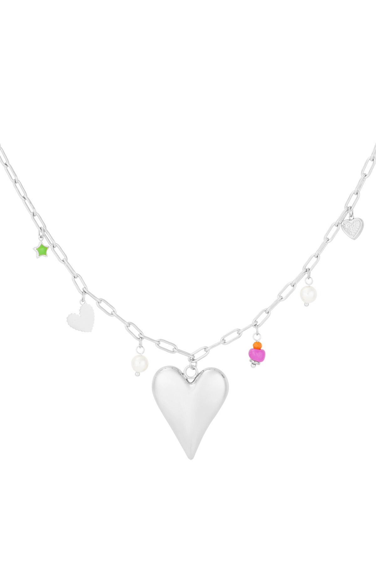 charm necklace love moment
