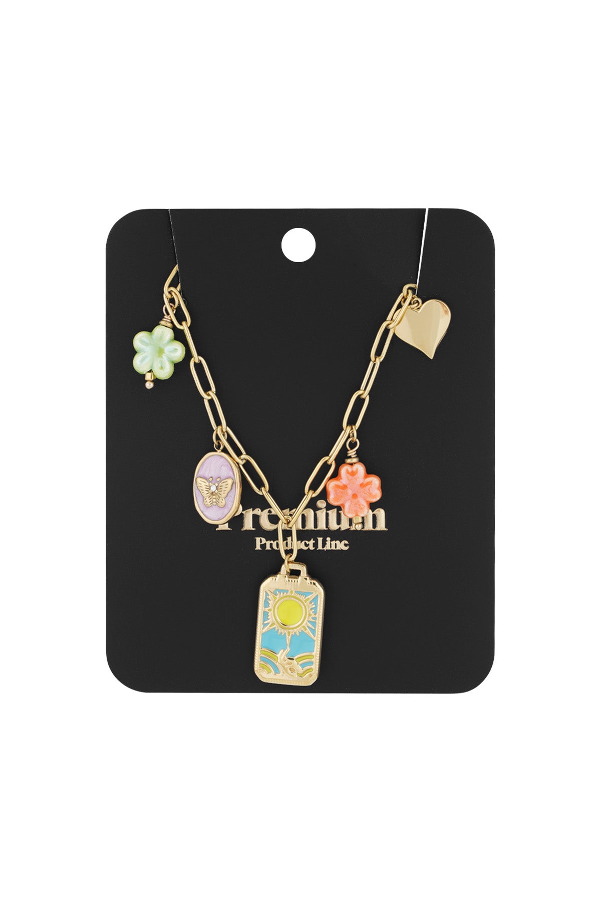 charm necklace sunray dream