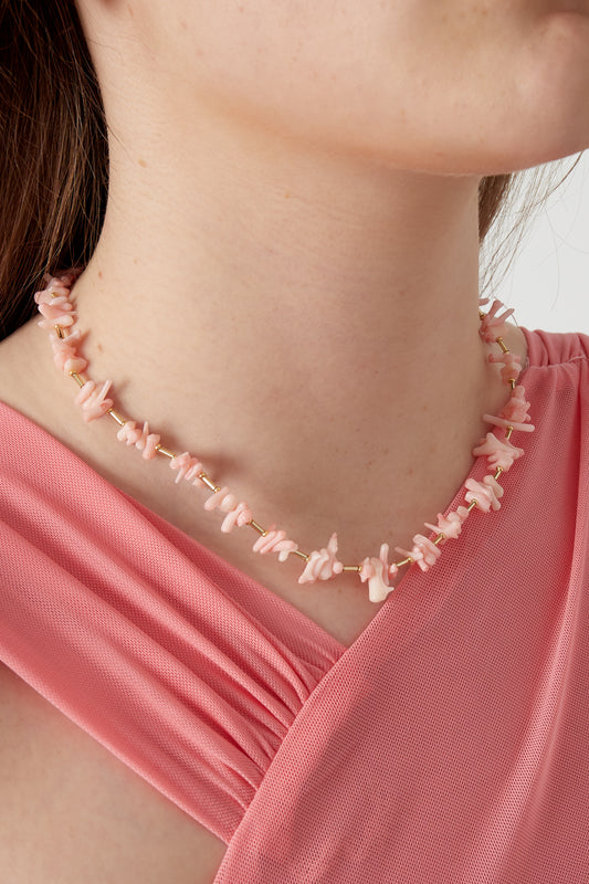 Coral Charms Necklace