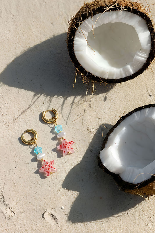 Stainless Steel Dangle Earrings fish Casual Daily Romantic Series Women's jewelry