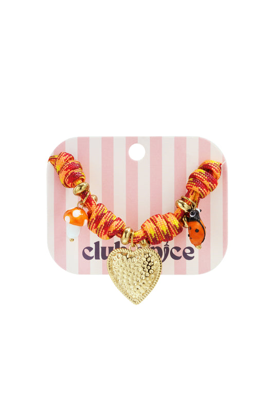 Rope Charm Bracelets Heart Casual Daily Romantic Series Women's jewelry