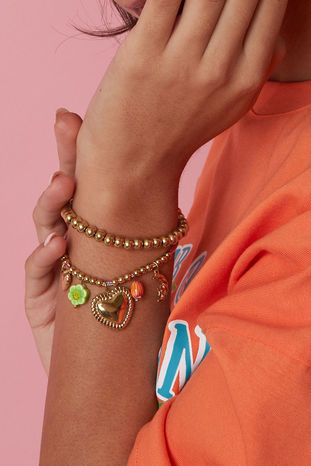 Rope Charm Bracelets Heart Daily Daily Romantic Series Women's jewelry