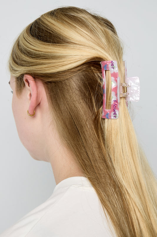 Hair Claws Flower Casual Acrylic Daily Accessories