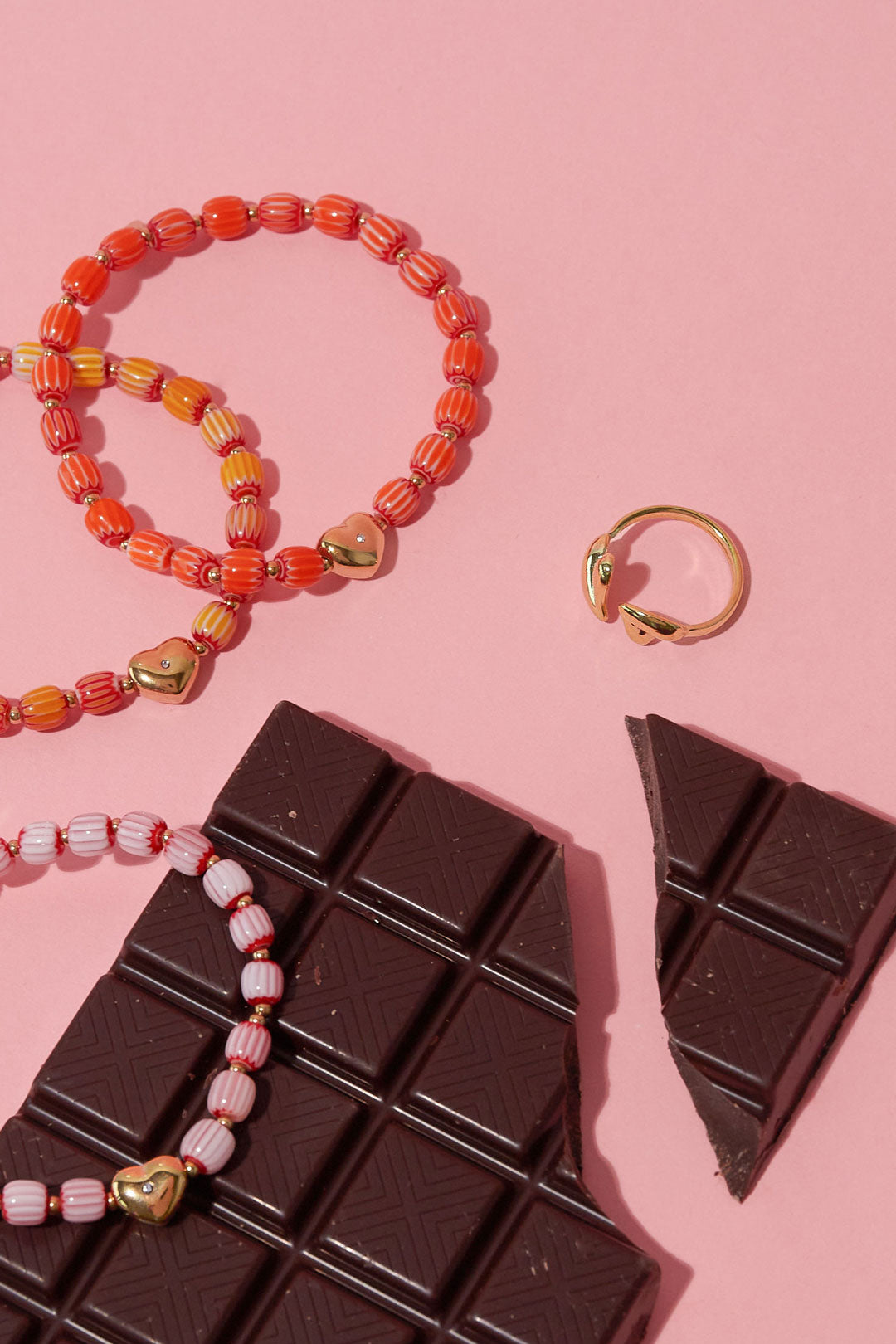 Stainless Steel Minimalist Rings Heart Casual Daily Simple Series Women's jewelry