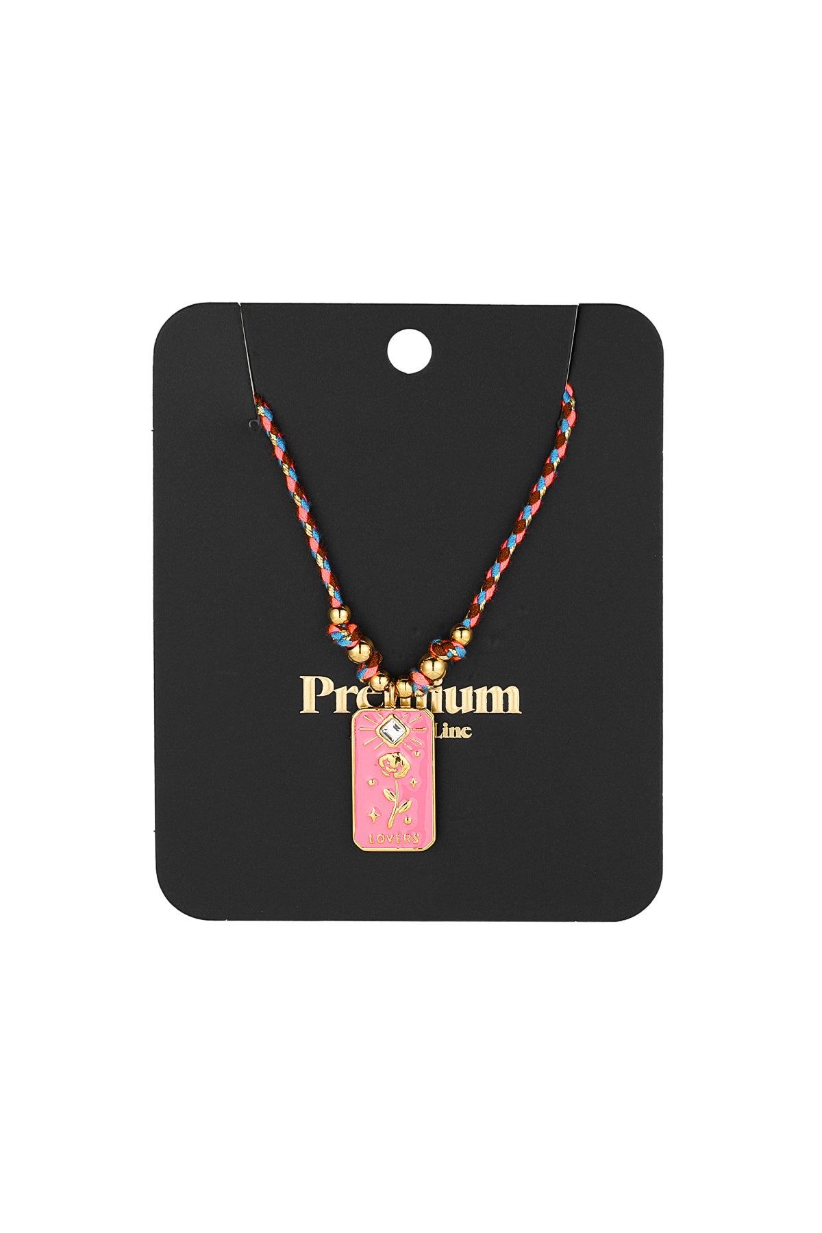 Necklace roses & roll