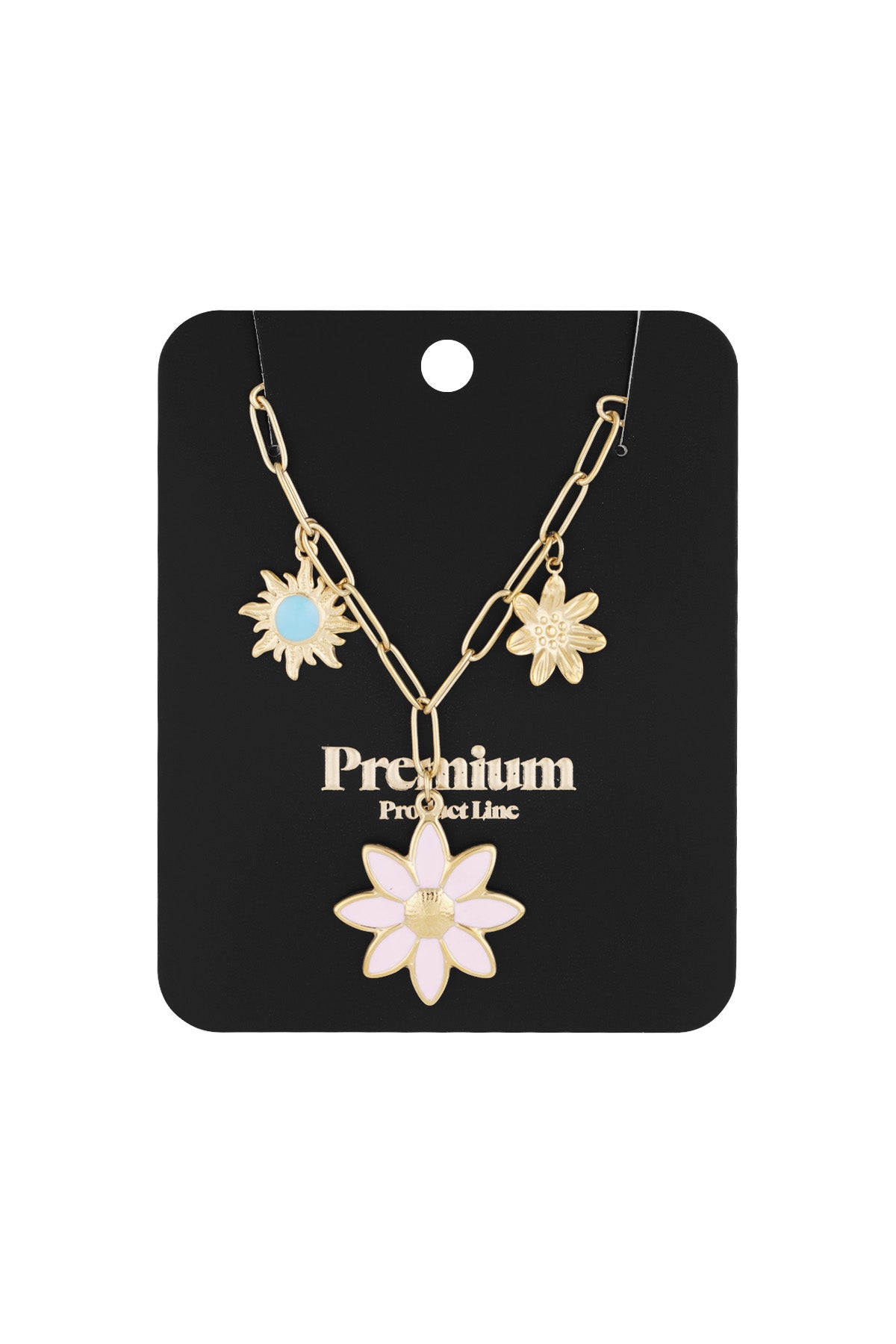 charm necklace bloom & blink