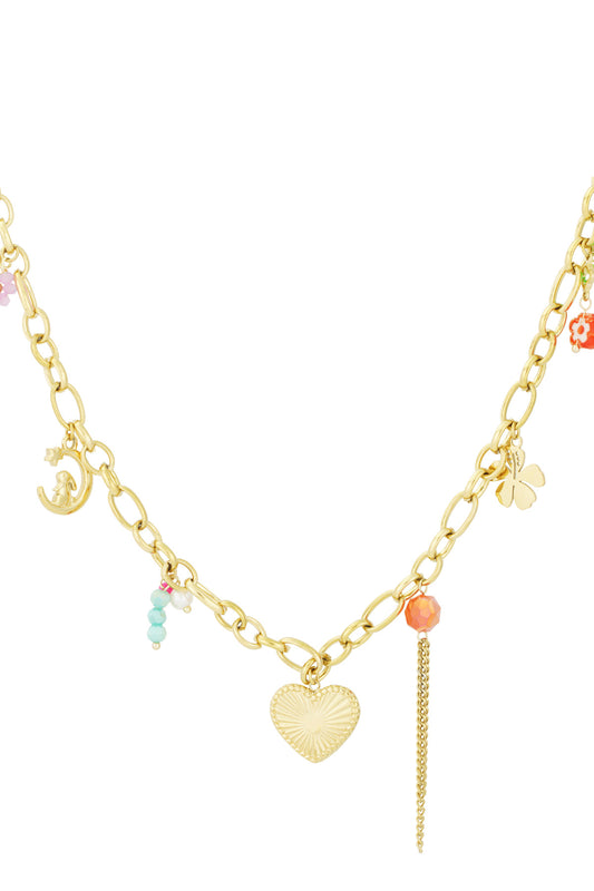 charm necklace loop dreams