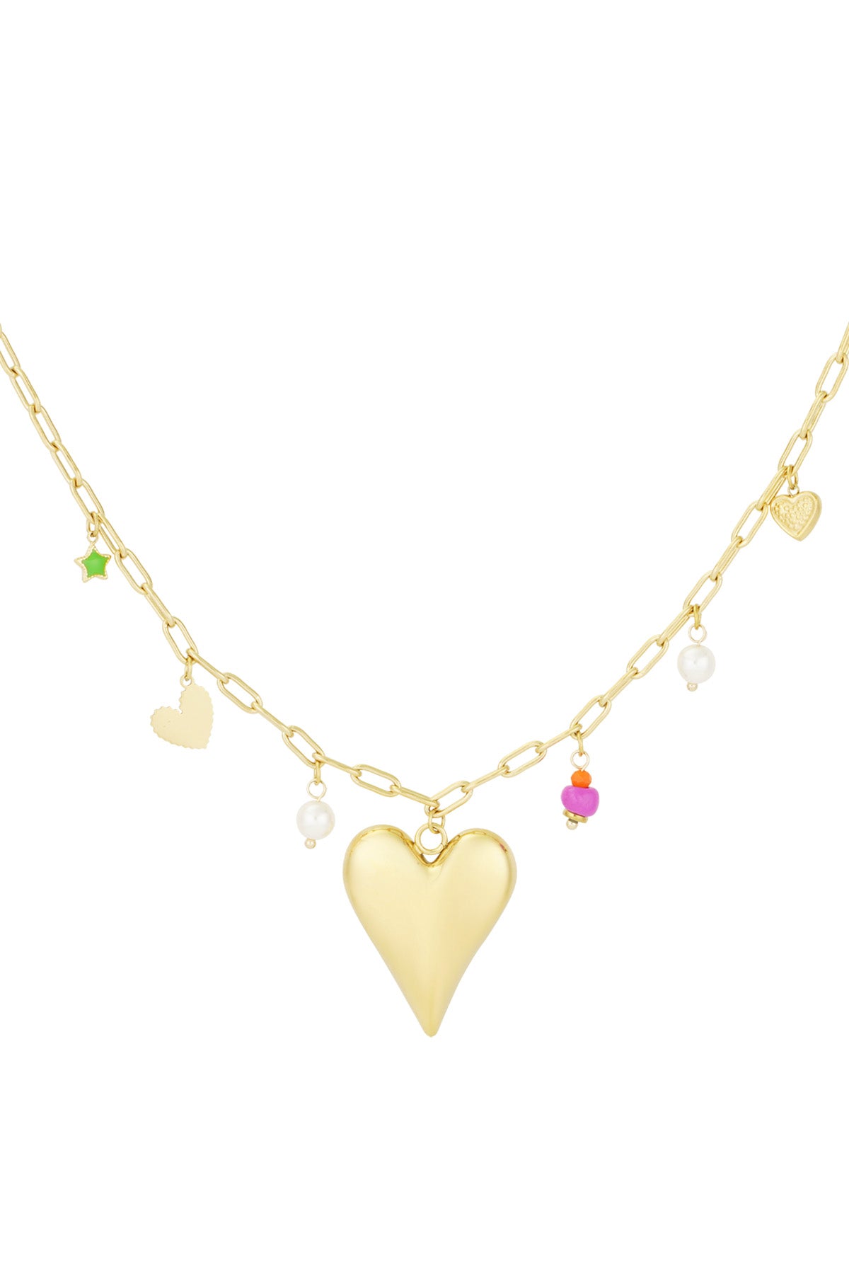 charm necklace love moment