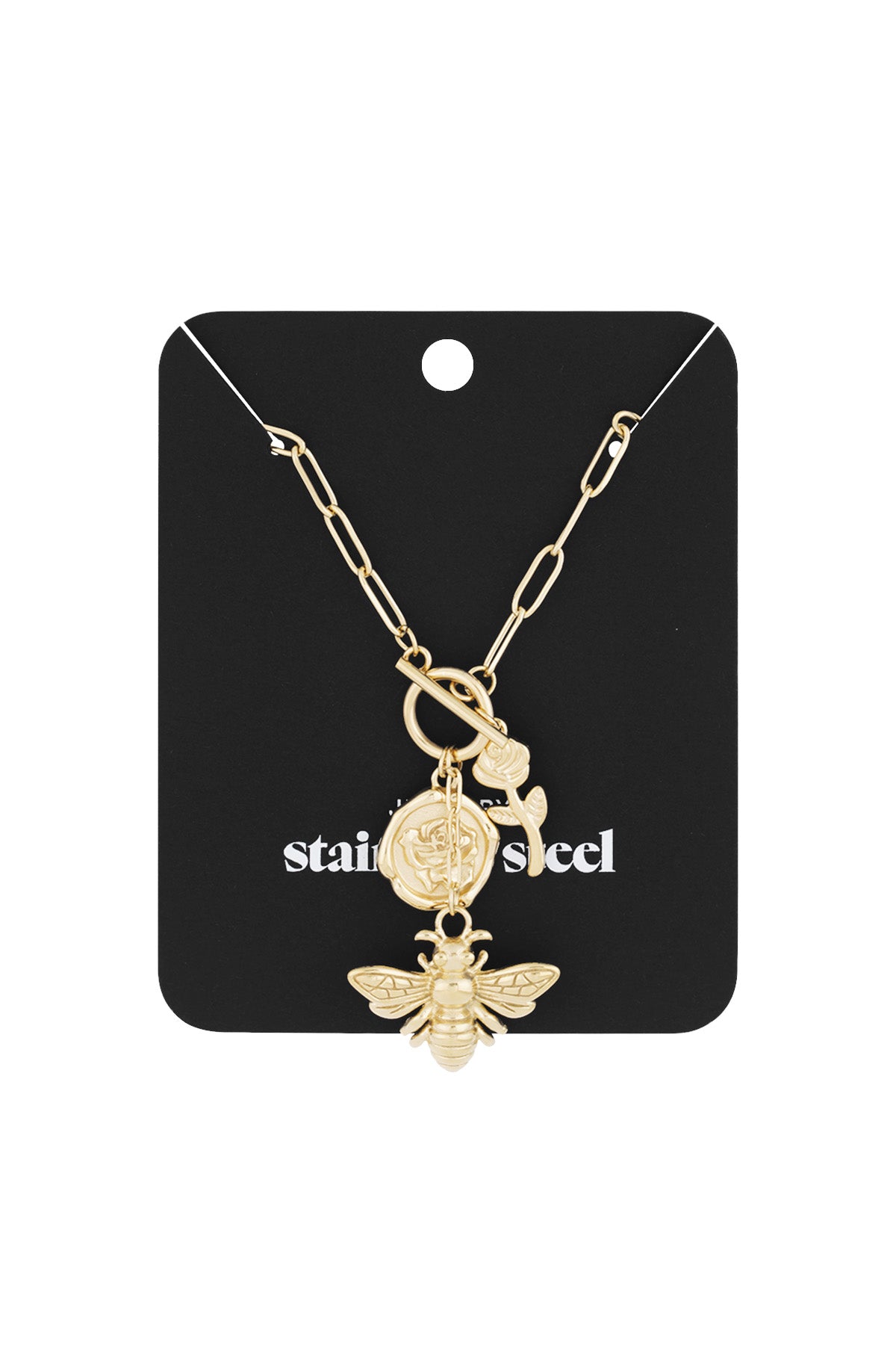 bee blossom necklace