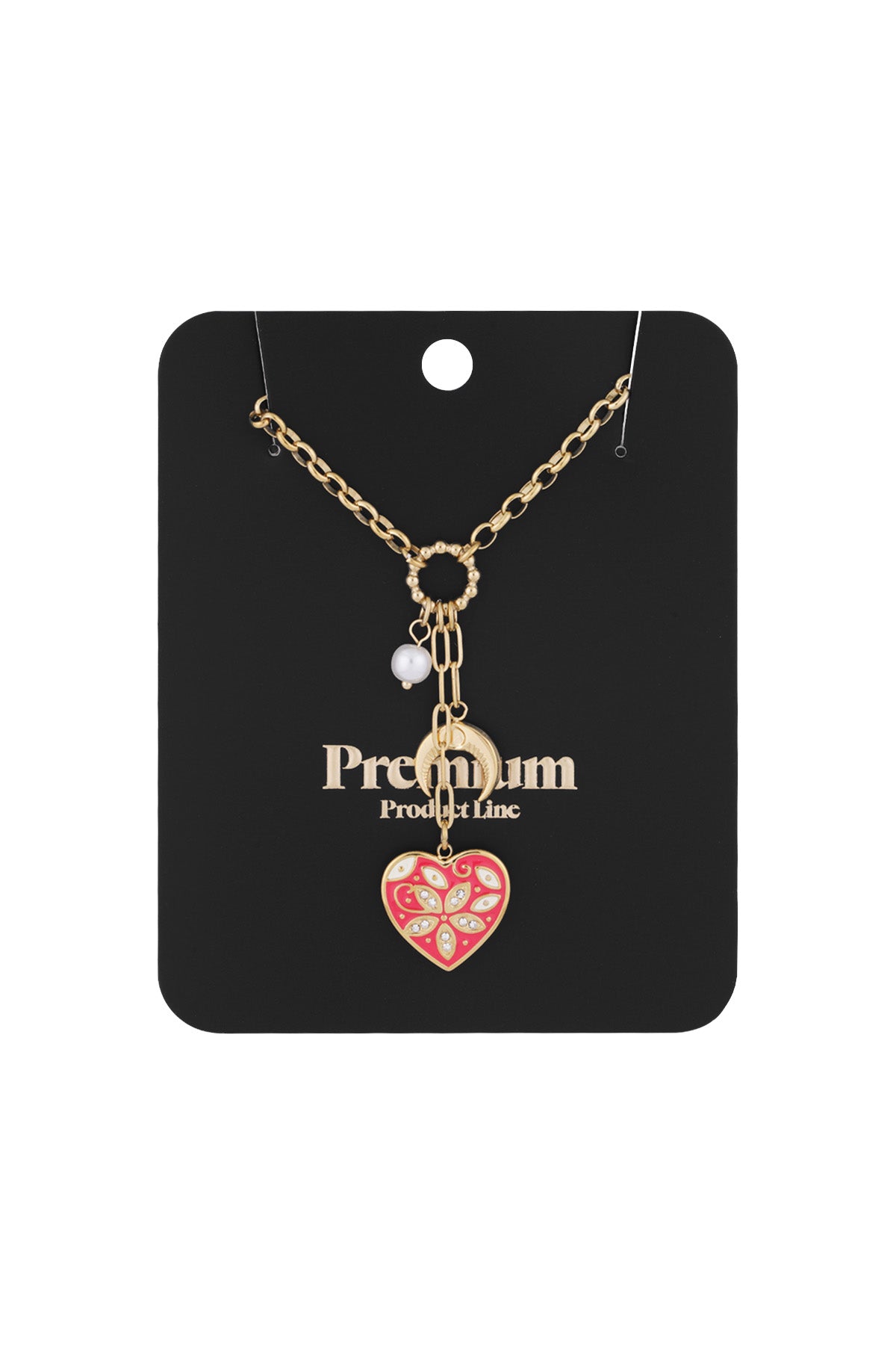 to the moon necklace