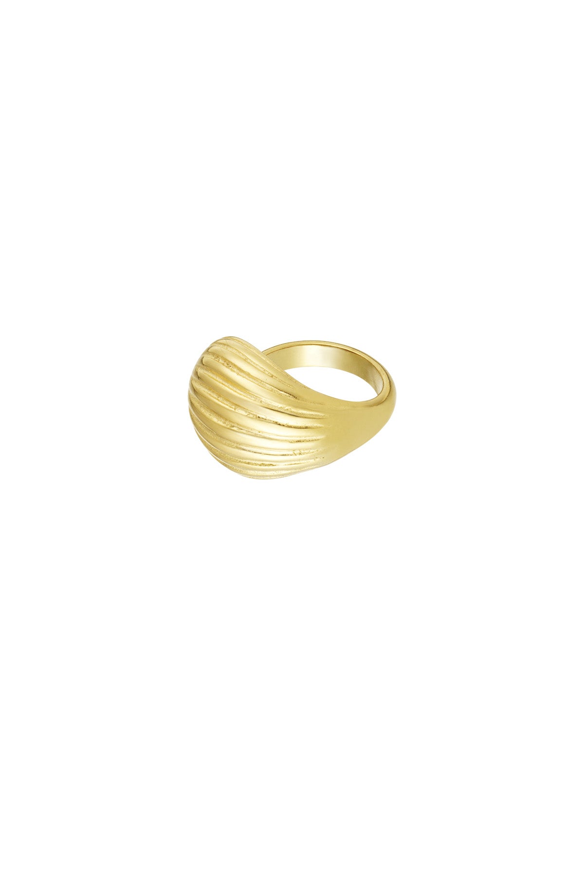 textured wave ring