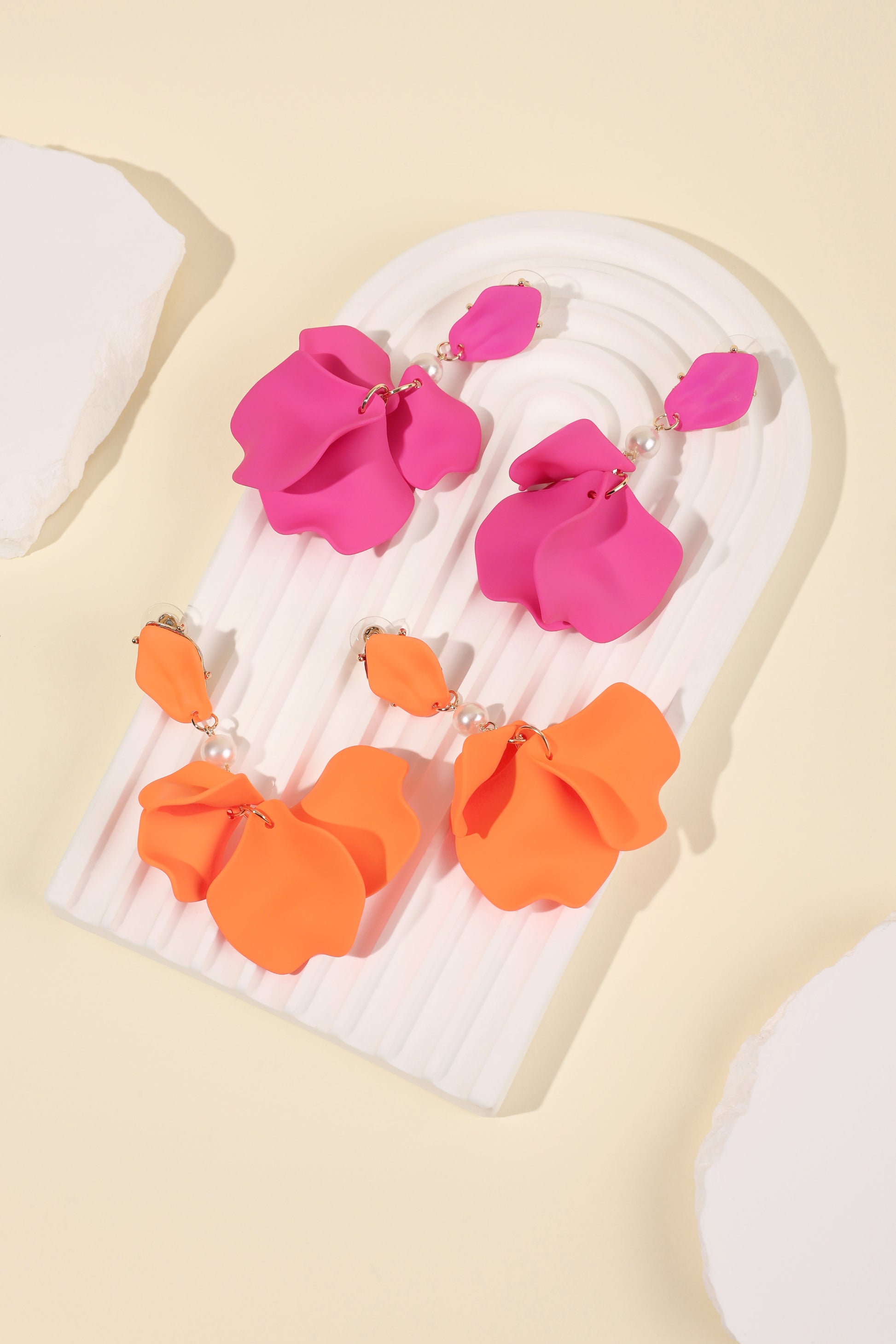 Fuchsia Haze Earrings