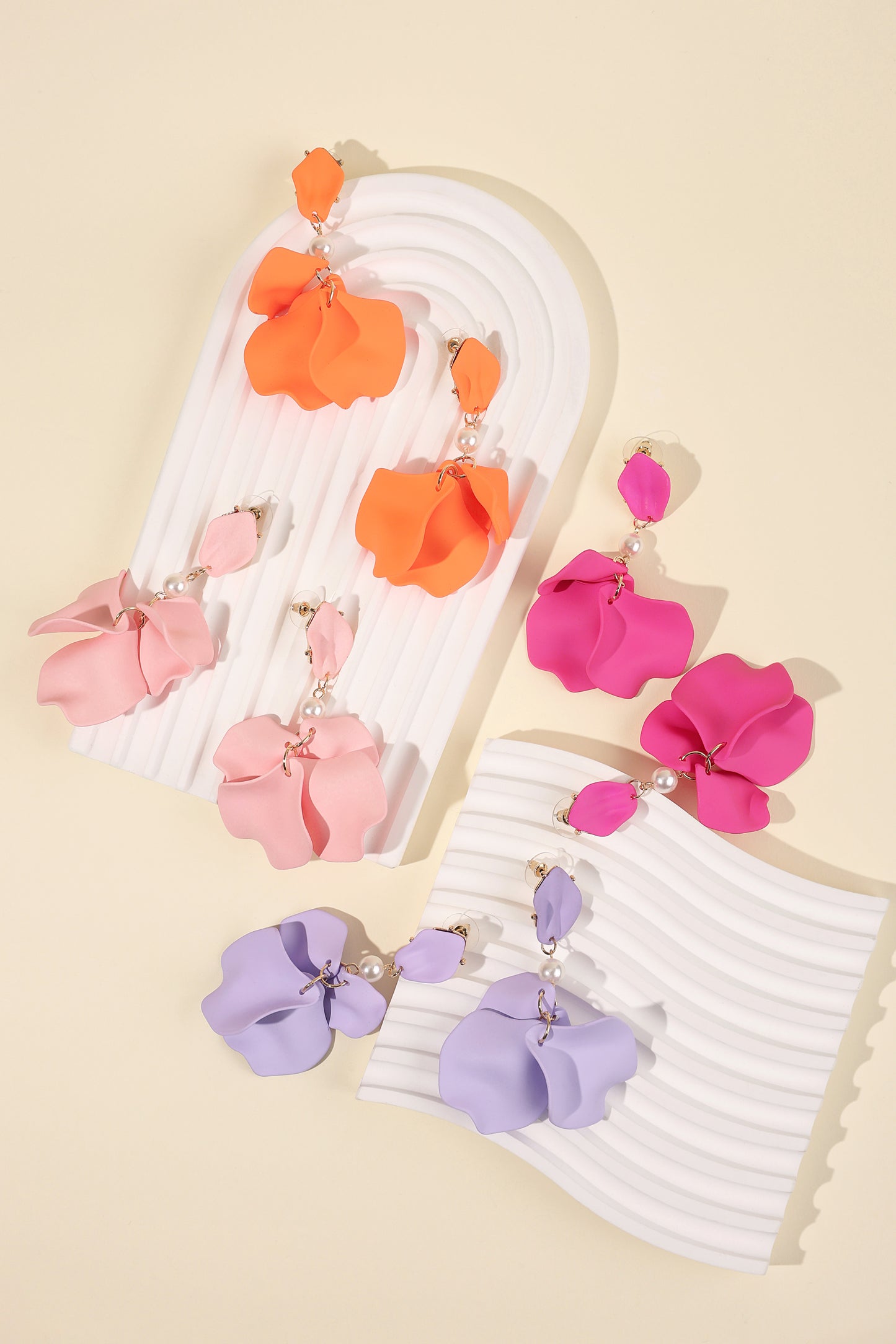 Fuchsia Haze Earrings