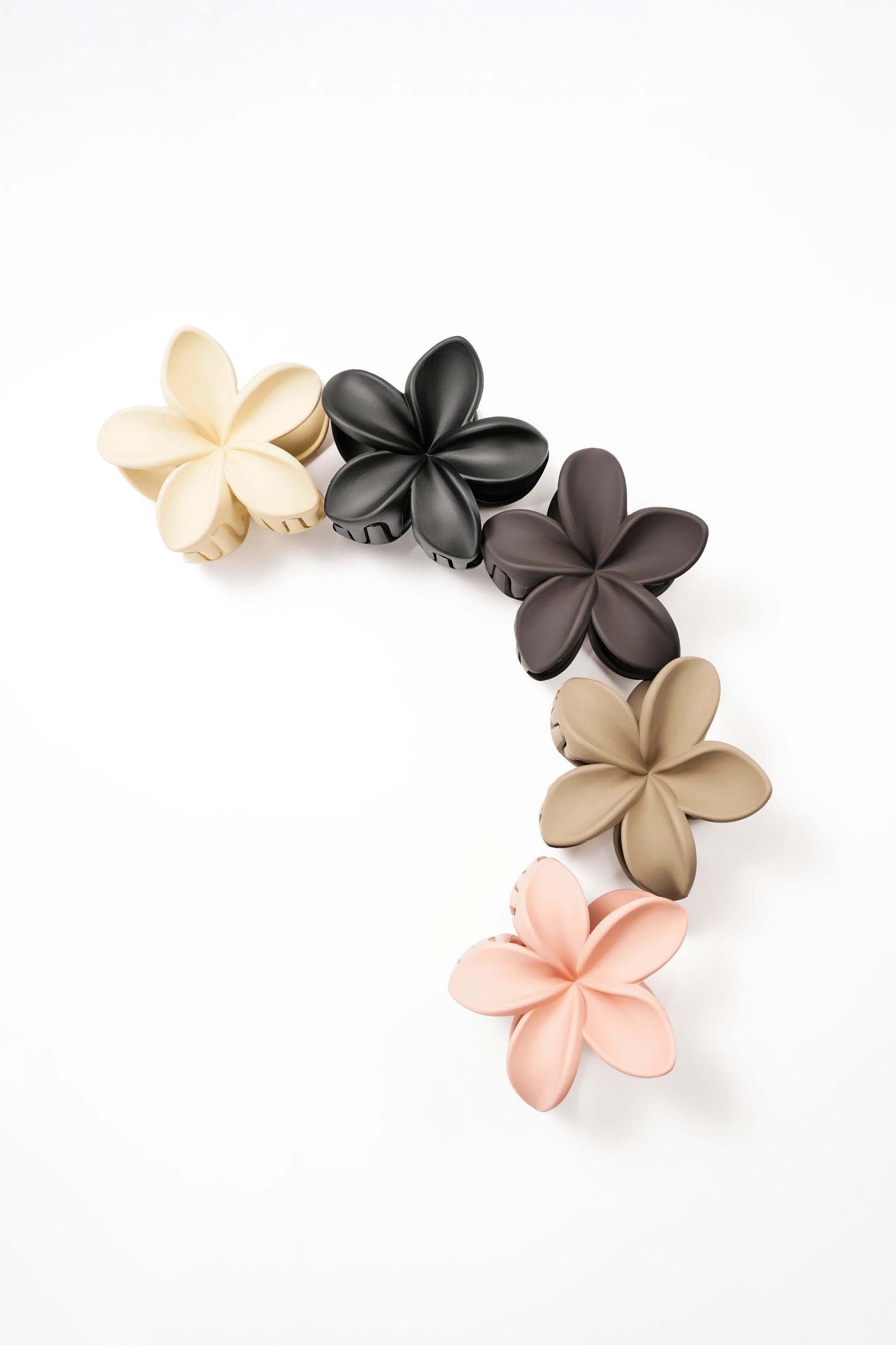 Hair clip flower - Plastic