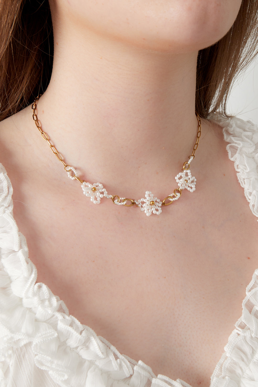 Flower link chain Ketting