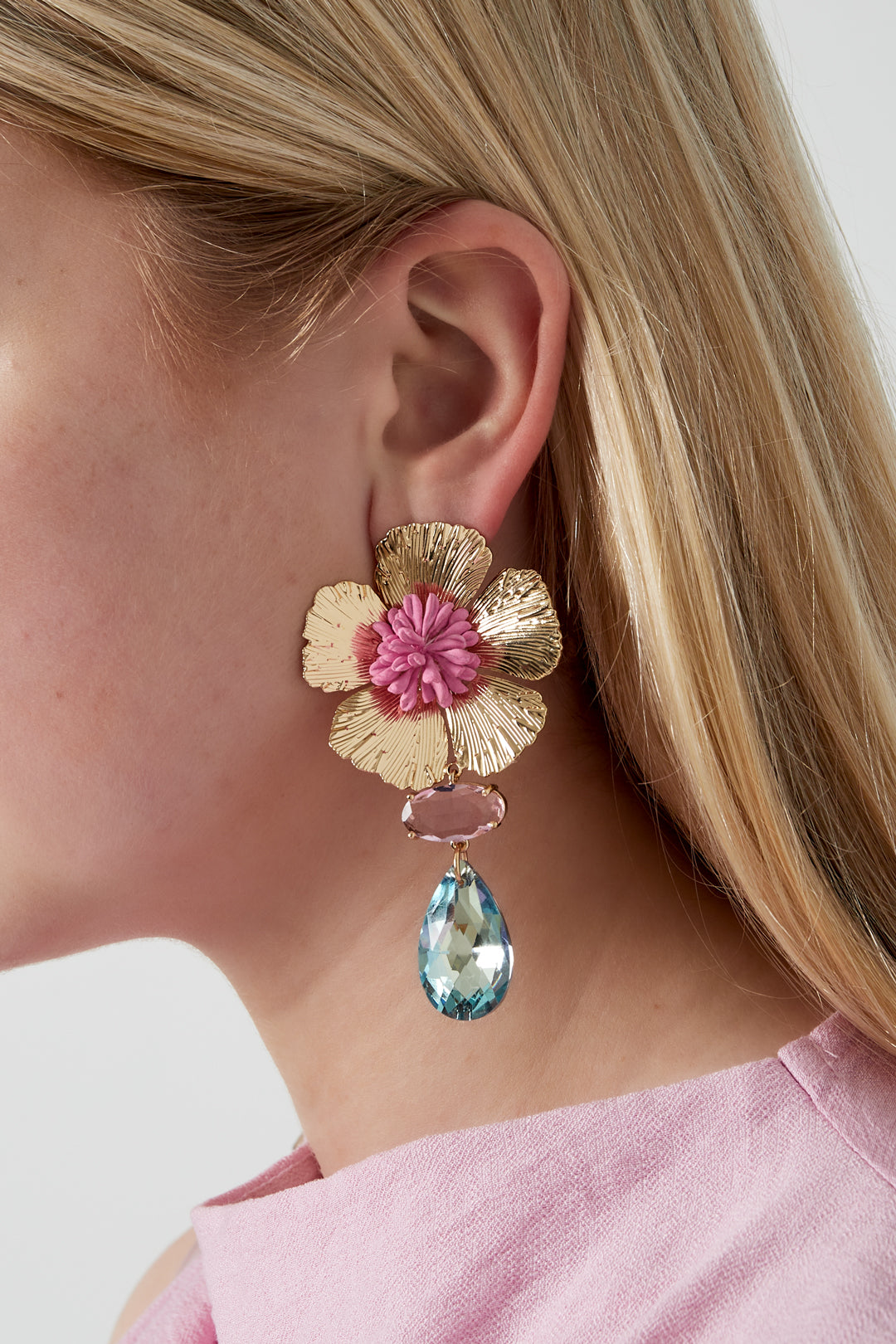 Blooming earrings