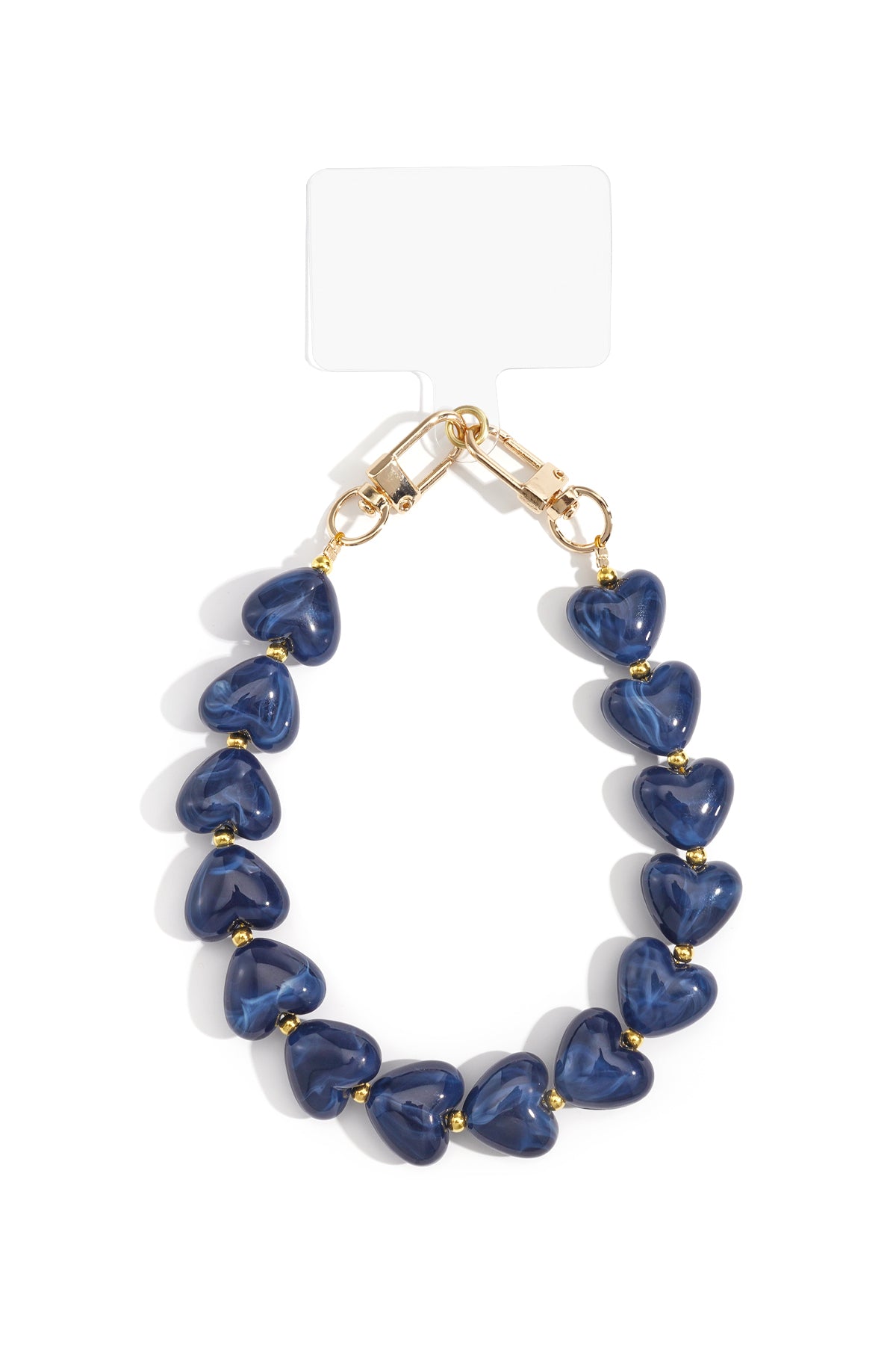 hartjes acryl telefoonkoord