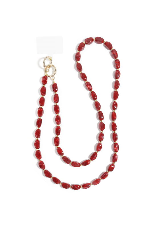 acryl kralen telefoonkoord