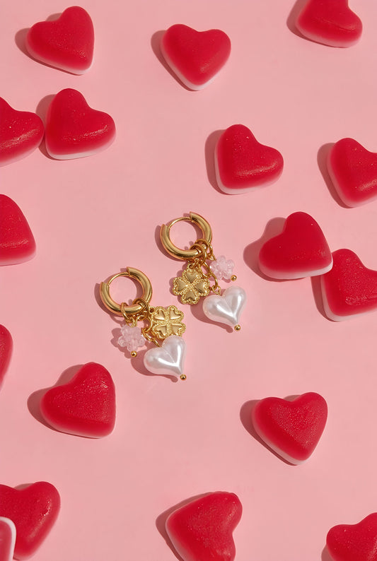 valentine's day oorbellen