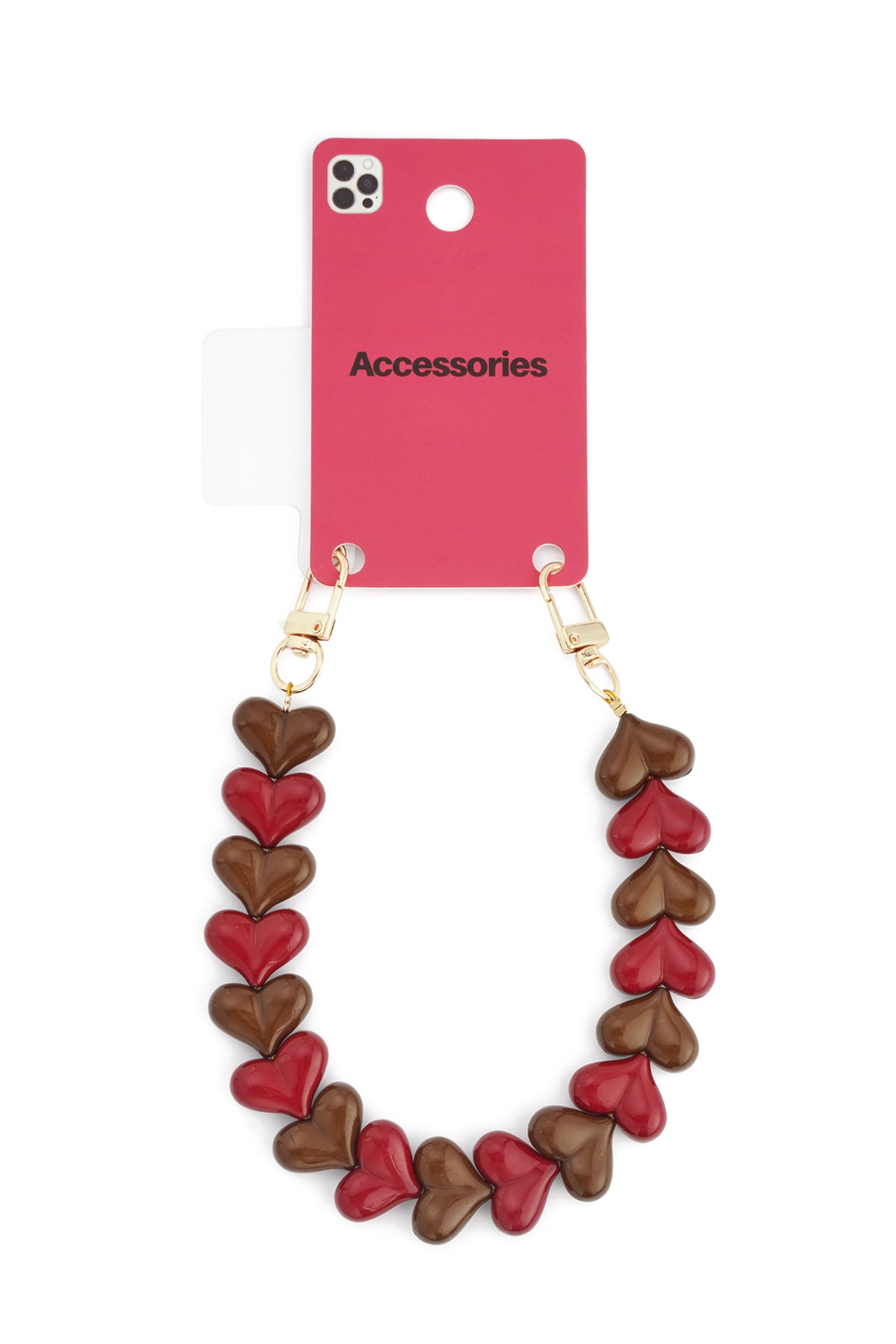 dubbele hartjes telefoonkoord