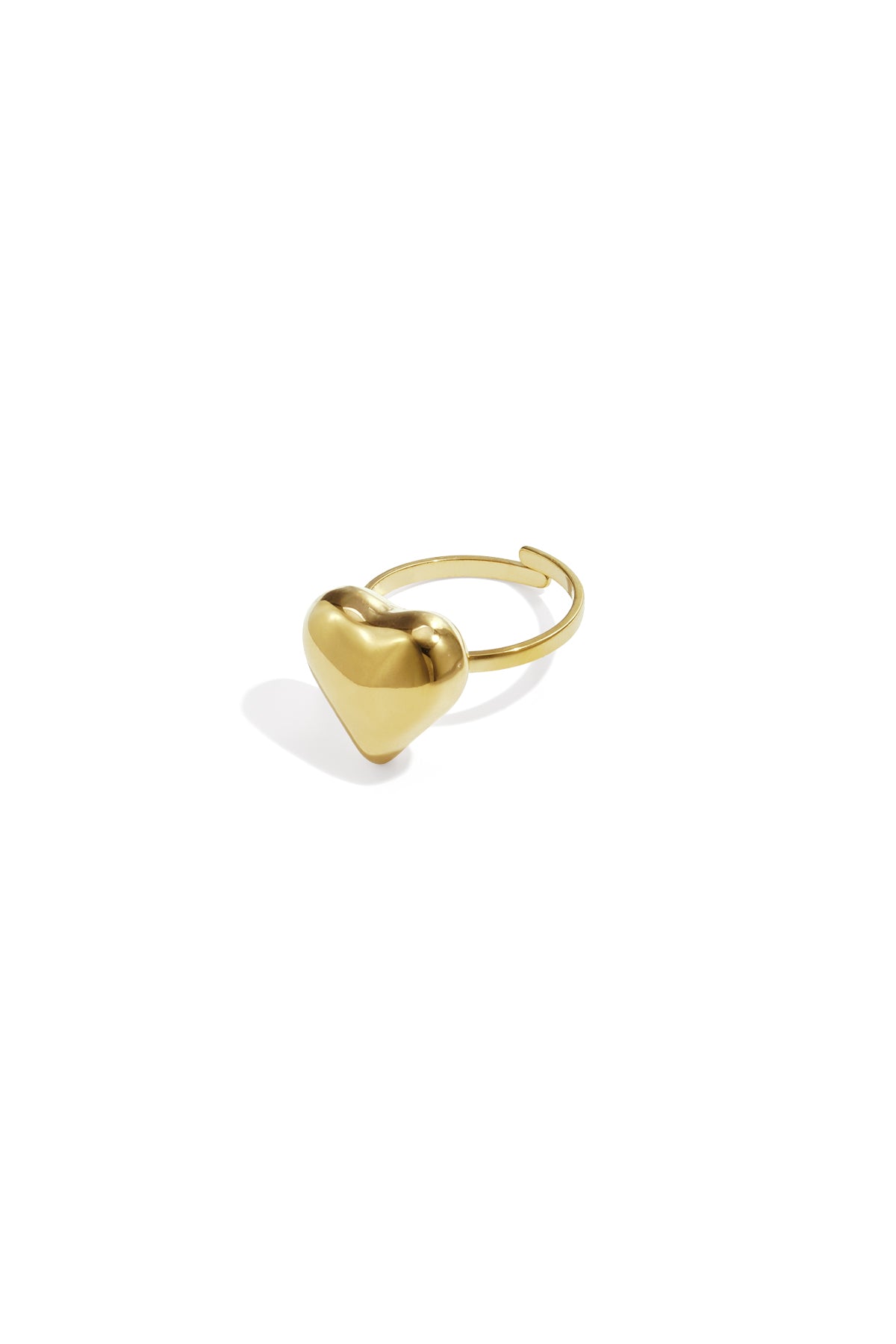 Statement ring classic heart