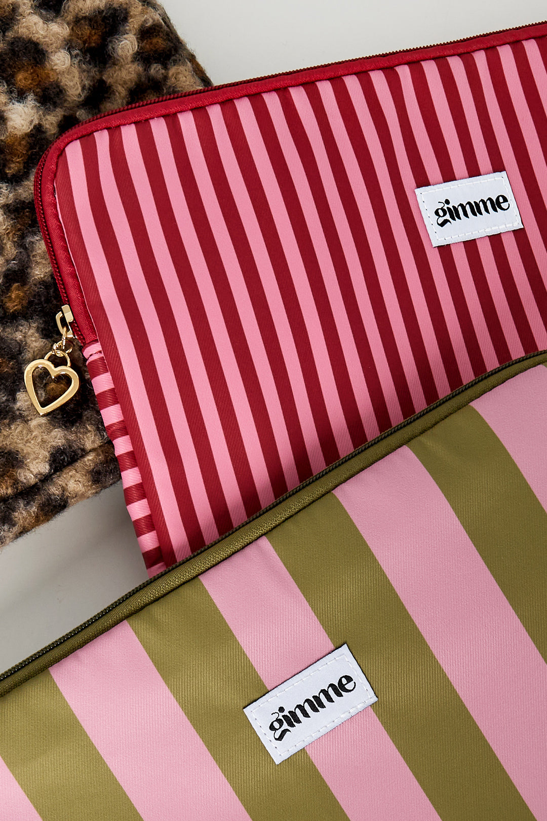 Striped Gimme Pattern Laptop Case - 13 inches