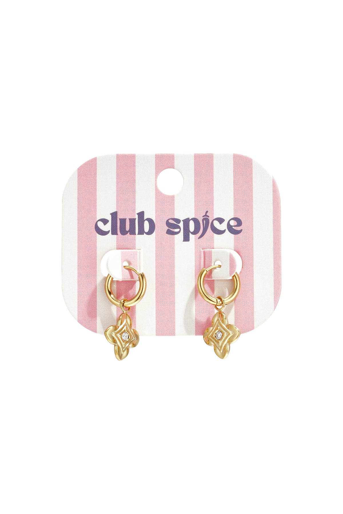 flower oorbellen - club spice