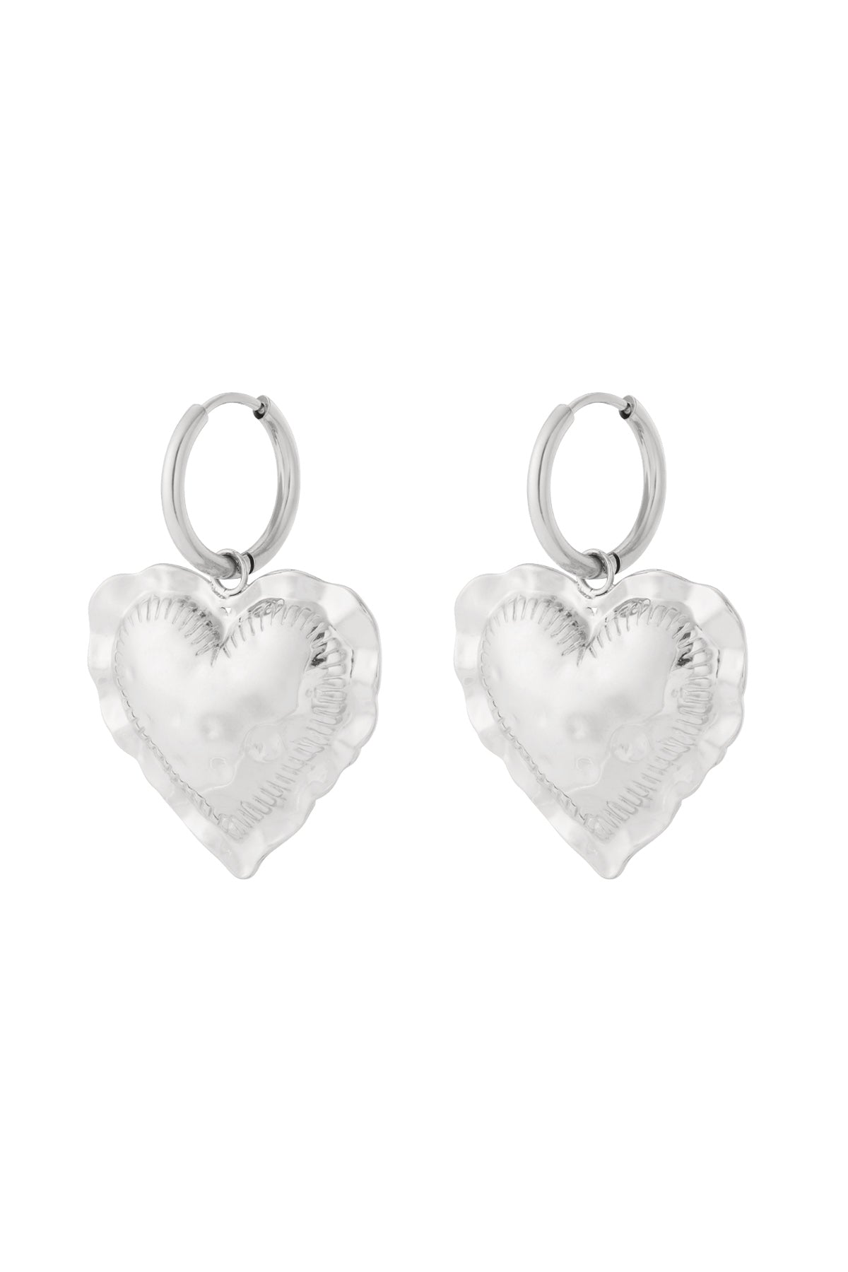 Embrace heart drop Earrings