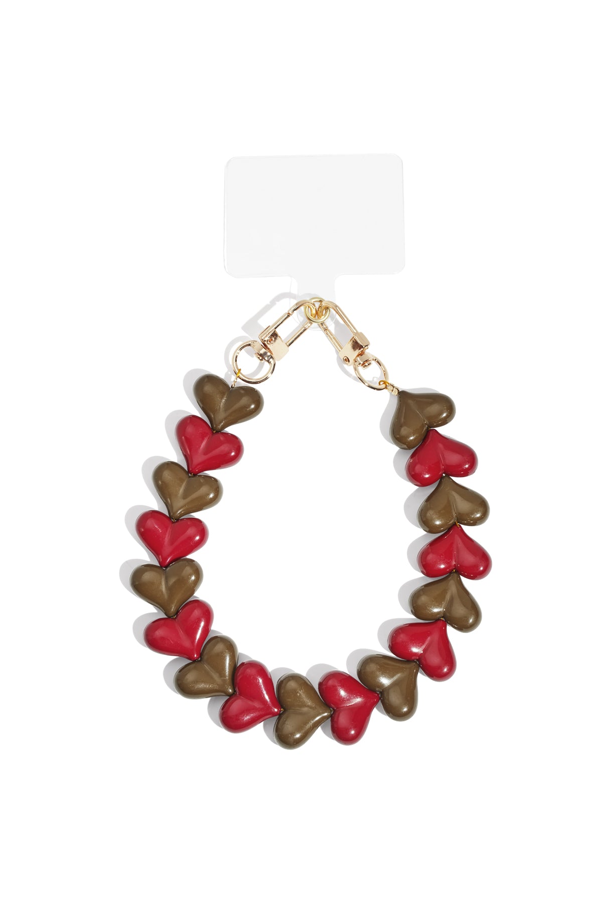 dubbele hartjes telefoonkoord