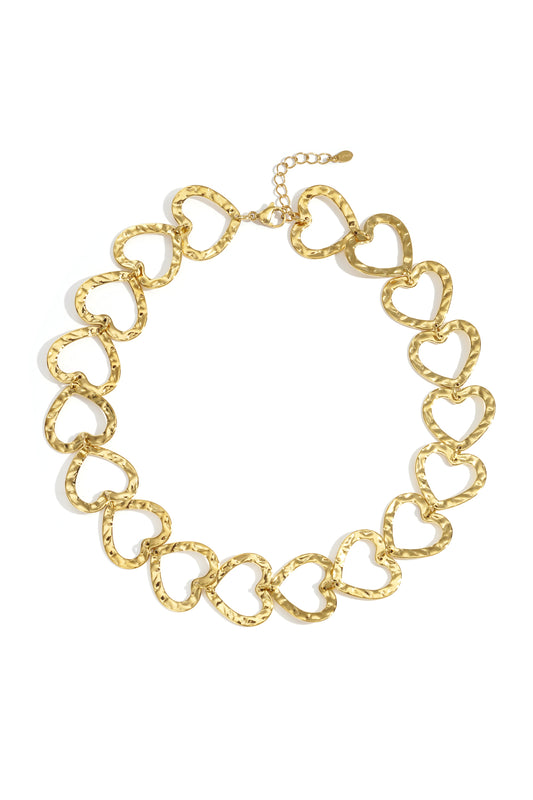 Stainless Steel Chain Necklaces Heart Casual Daily Simple Series Women's jewelry