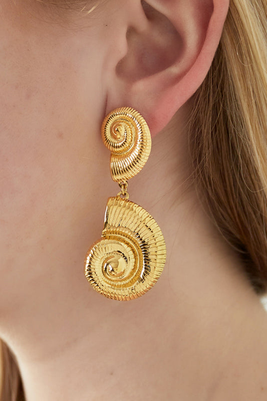 Ocean swirl Earring